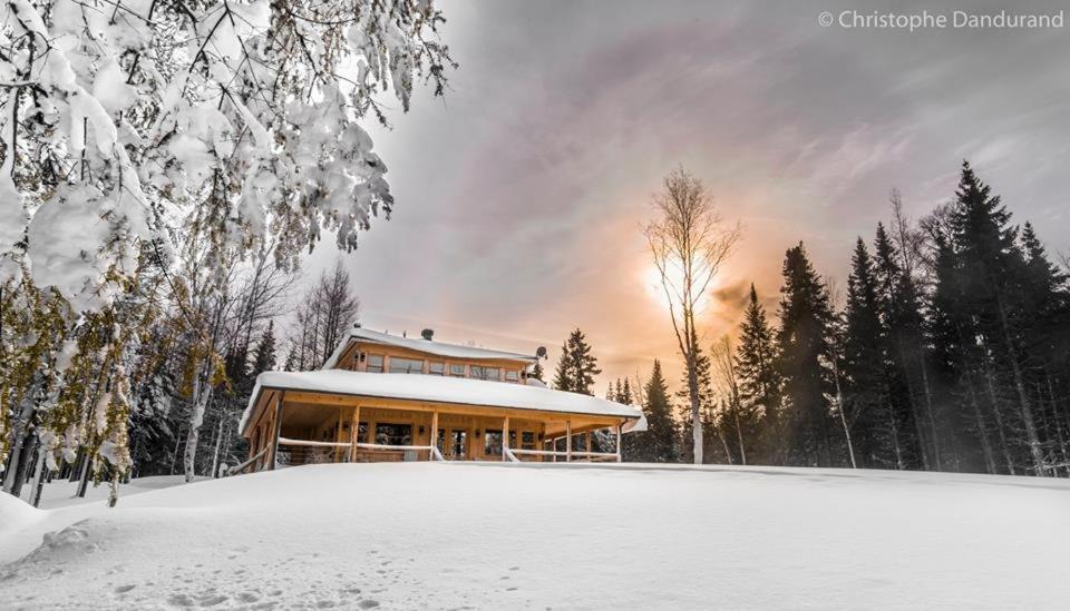 Chalet Tao Par Les Chalets Spa Canada La Malbaie Exterior foto